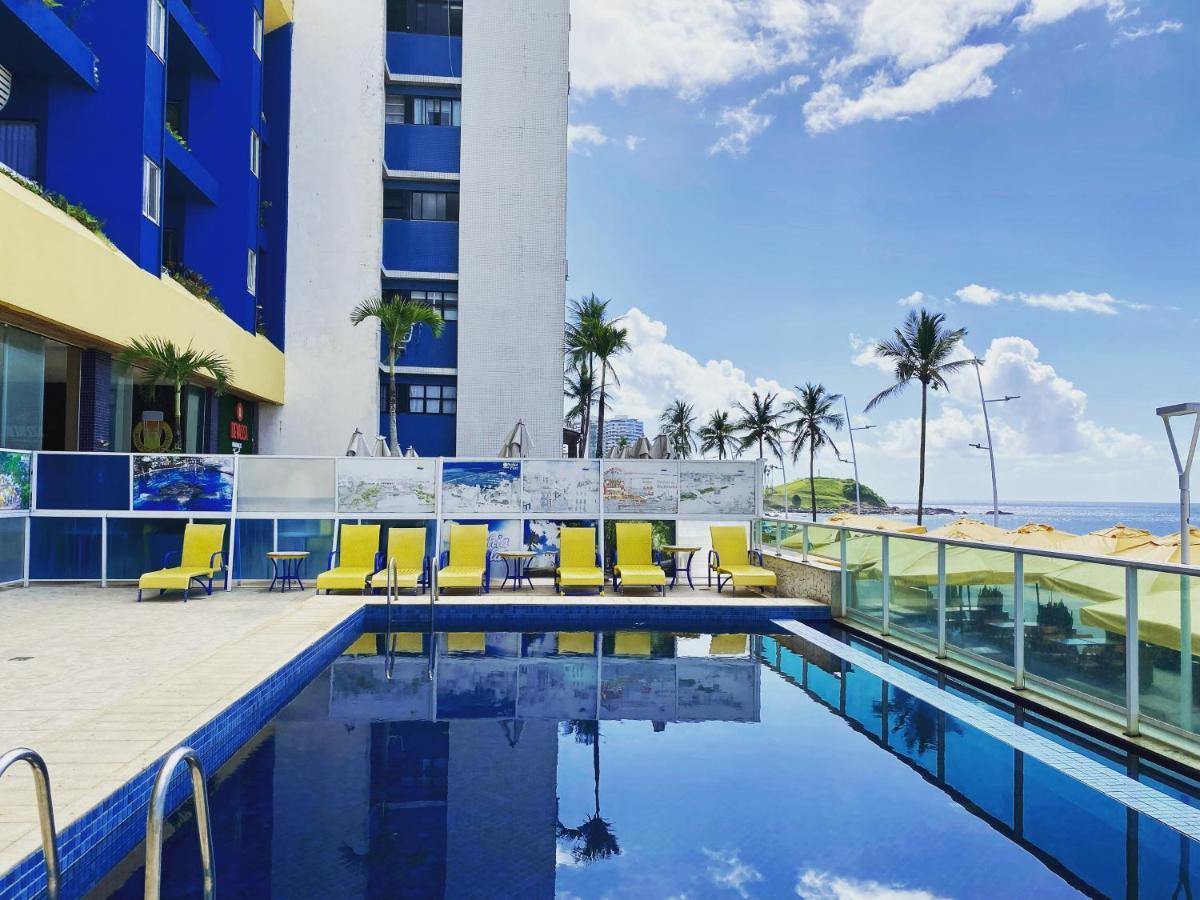Bahia Flat - Vista Mar Farol Appartement Salvador Buitenkant foto