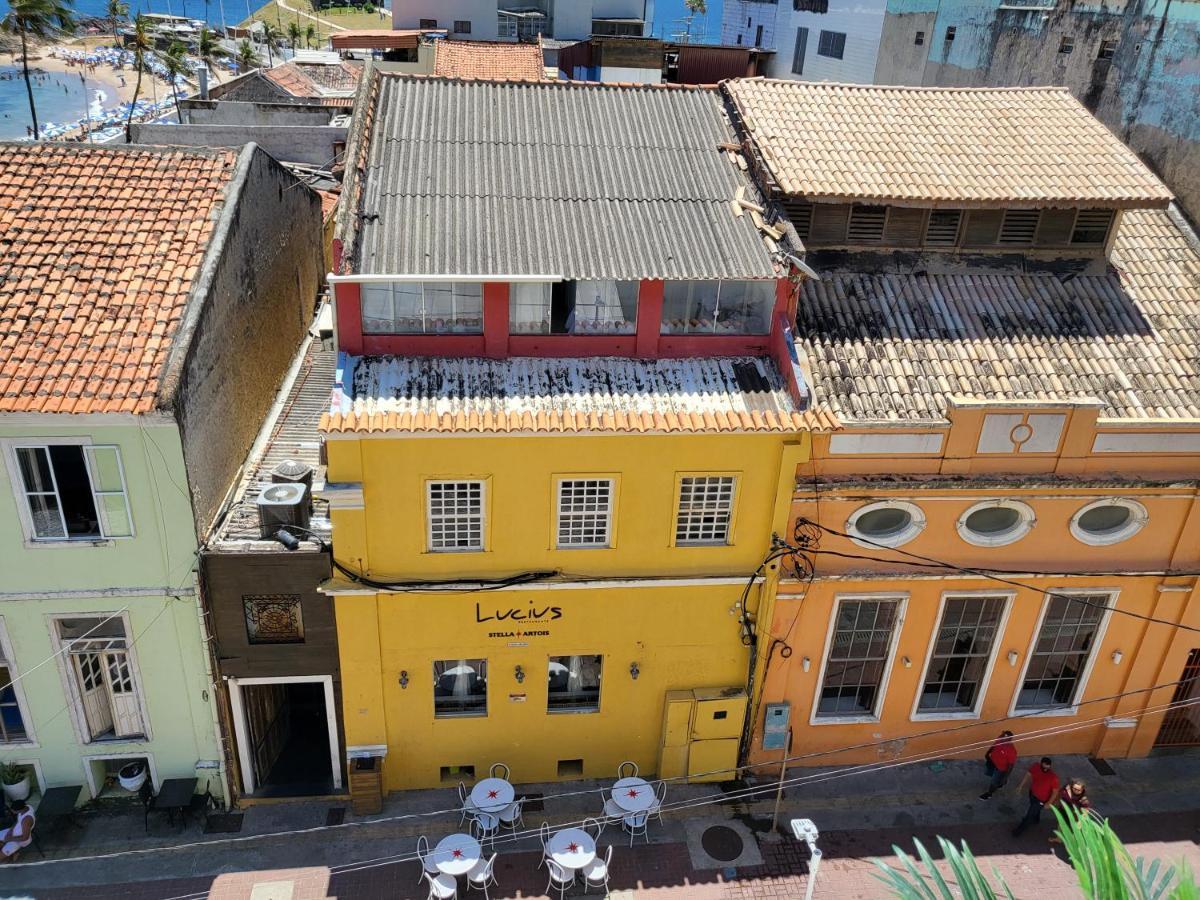 Bahia Flat - Vista Mar Farol Appartement Salvador Buitenkant foto